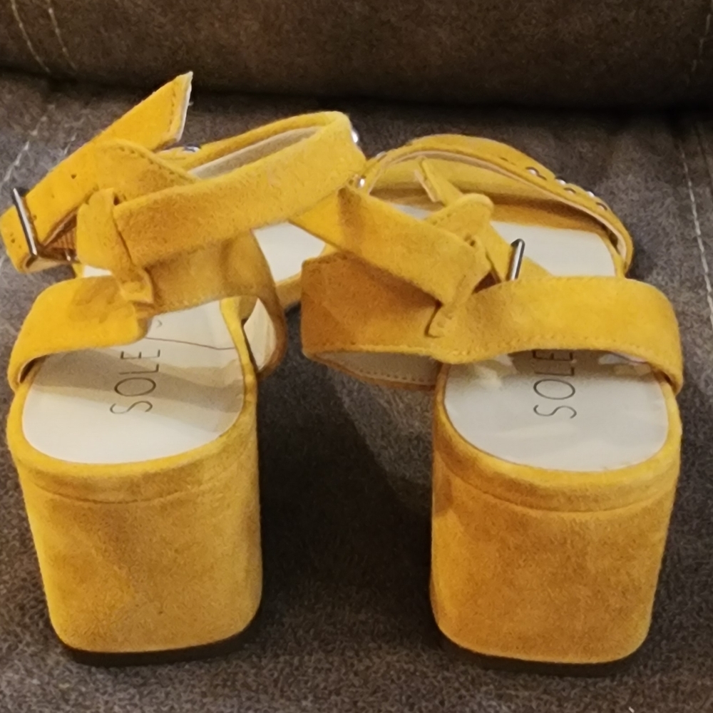 Sole Society block heels new without tags sz 7m - Picture 2 of 5